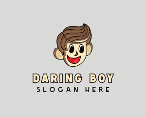 Happy Cartoon Boy logo