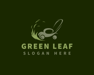 Gardening Lawn Mower logo design