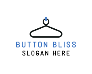 Power Button Hanger logo design