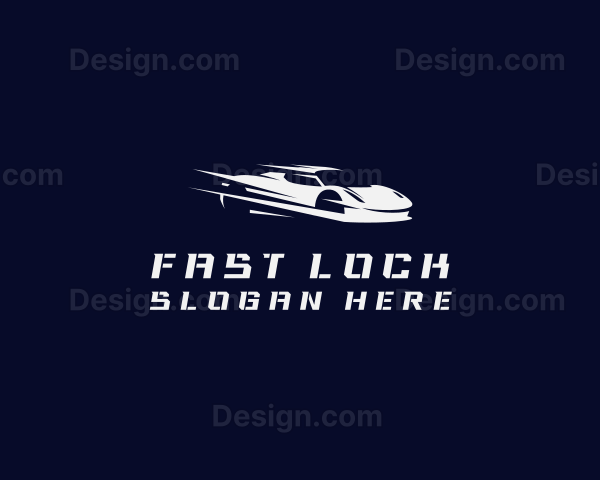 Racing Super Car Automobile Logo