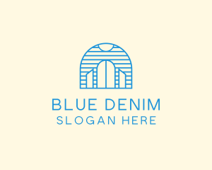 Blue Palace Gate logo design