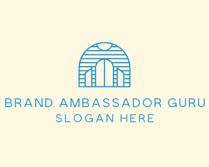 Blue Palace Gate logo design