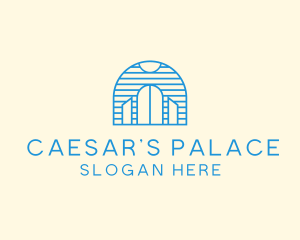 Blue Palace Gate logo design