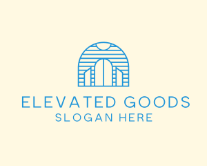 Blue Palace Gate logo design