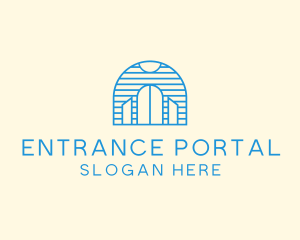 Blue Palace Gate logo design