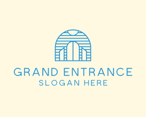 Blue Palace Gate logo design