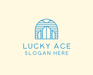 Blue Palace Gate logo design