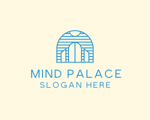 Blue Palace Gate logo design