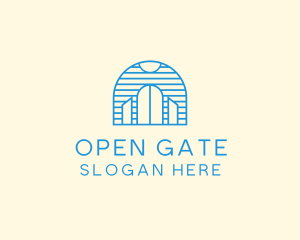 Blue Palace Gate logo design