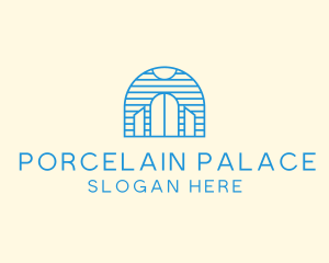 Blue Palace Gate logo design