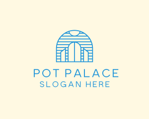 Blue Palace Gate logo design