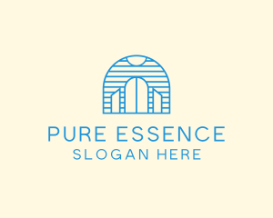 Blue Palace Gate logo design