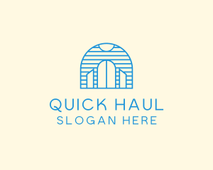 Blue Palace Gate logo design