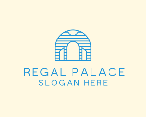 Blue Palace Gate logo design