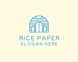 Blue Palace Gate logo design