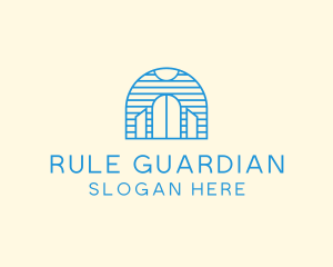 Blue Palace Gate logo design