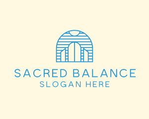 Blue Palace Gate logo design