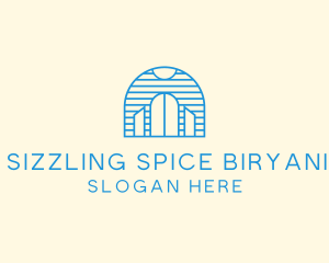 Blue Palace Gate logo design