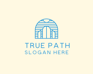 Blue Palace Gate logo design