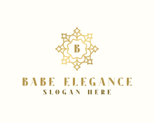 Elegant Mandala Home Decor logo design