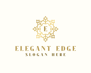 Elegant Mandala Home Decor logo design