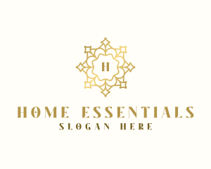 Elegant Mandala Home Decor logo design