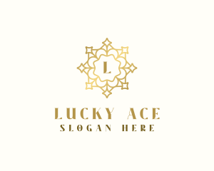 Elegant Mandala Home Decor logo design