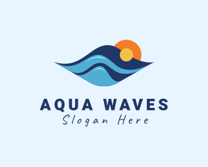 Beach Summer Waves logo