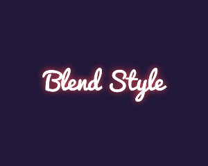 Fashion Glowing Style logo design