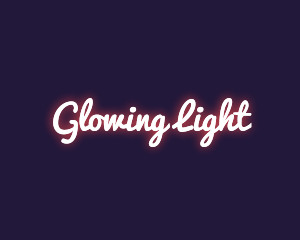 Fashion Glowing Style logo design