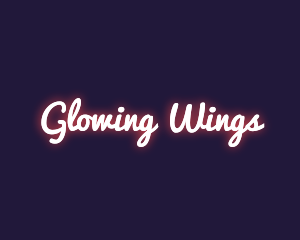 Fashion Glowing Style logo design