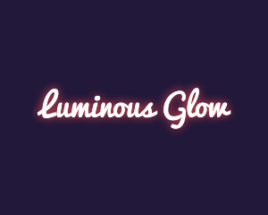 Fashion Glowing Style logo design