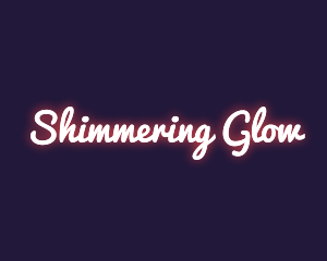 Fashion Glowing Style logo design