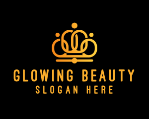 Luxury Golden Crown Logo