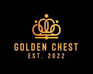 Luxury Golden Crown logo design