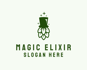 Magic Hops Brewery  logo design