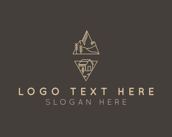 SImple Mountain Cabin Travel logo