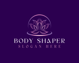 Lotus Massage Spa logo design