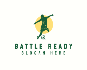 Soccer Ball Kick Sport Logo