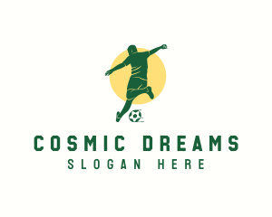 Soccer Ball Kick Sport logo