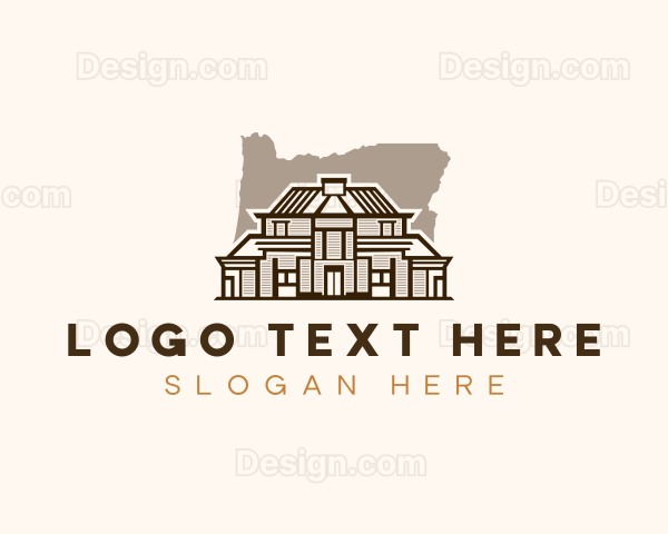 Architecture Mansion Oregon Logo