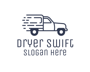 Speedy Pick Up Van logo design