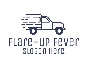 Speedy Pick Up Van logo design