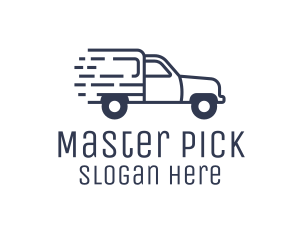 Speedy Pick Up Van logo design