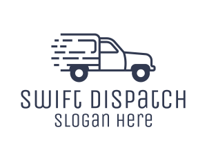 Speedy Pick Up Van logo design