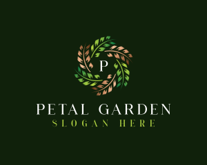 Organic Leaf Plant logo design