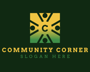 Humanitarian Society Community  logo design