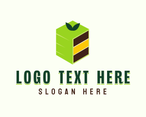 Organic Layered Cake Logo