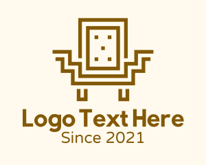 Geometric Square Chair logo