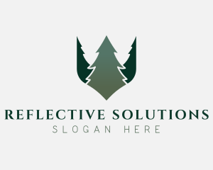 Nature Forest Tree  logo design